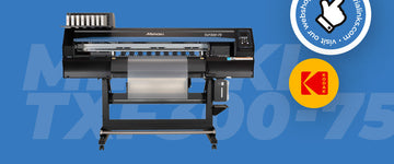 Kodak 80cm x 100m DTF / FTF Film rolls available for Mimaki TxF300-75