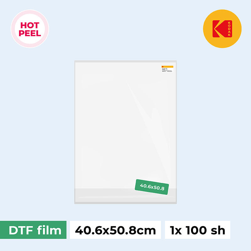 Kodak Cat. 7508583 DTF / FTF Film 40x50cm (40.6 x 50.8cm) – KODACOLOR 100 sheets  - hot peel