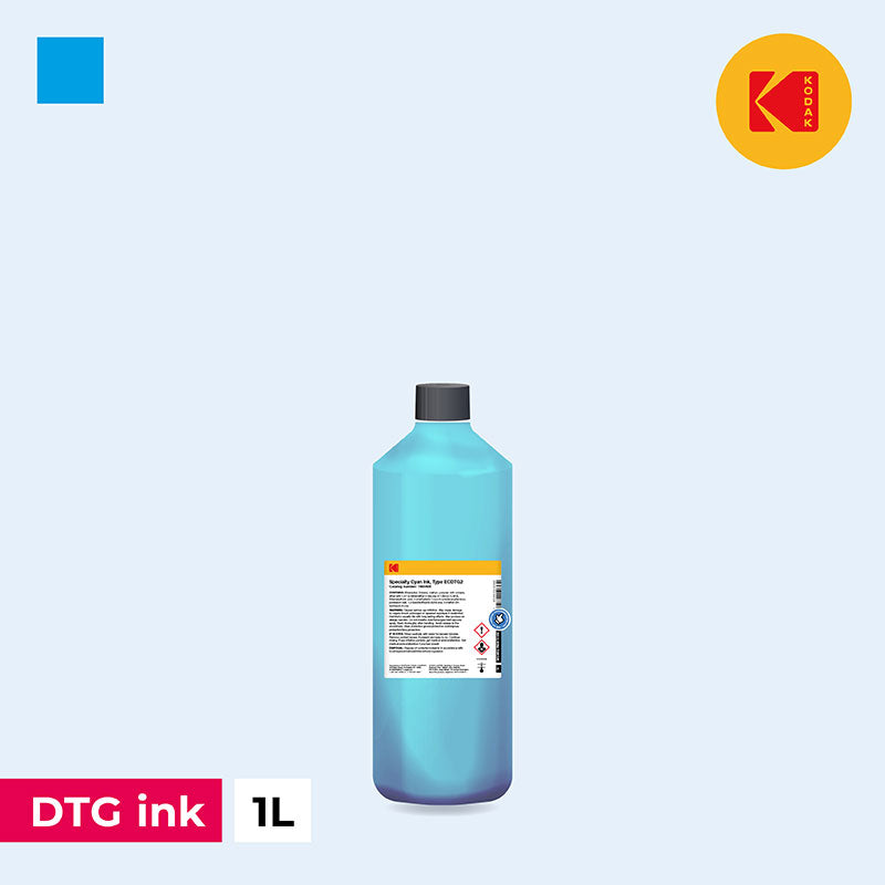 Kodak ECDTG2 Specialty Cat. 7460405 Cyan DTG Pigment Ink KODACOLOR, 1L